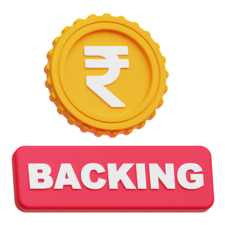 Rupee Backing  3D Icon