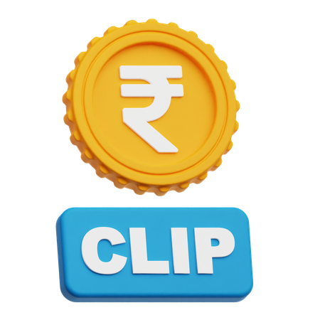 Rupee Clip  3D Icon