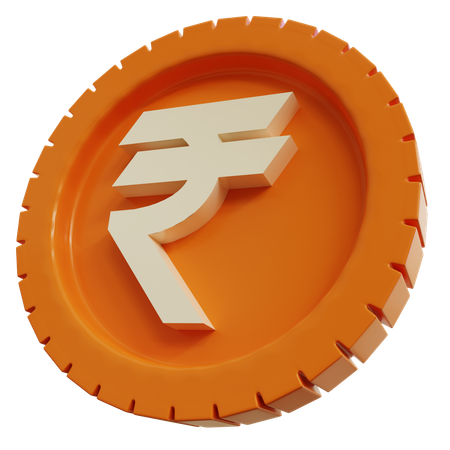 Rupee Coins  3D Icon