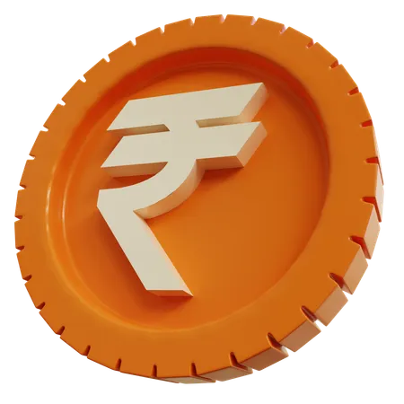 Rupee Coins  3D Icon