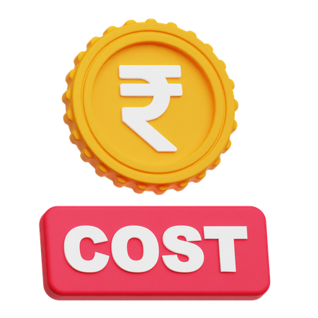 Rupee Cost  3D Icon