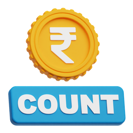 Rupee Count  3D Icon