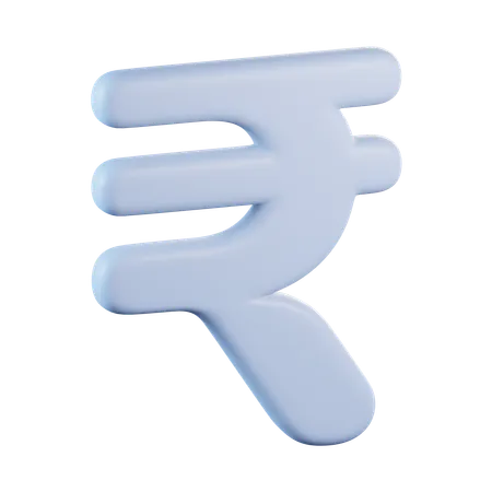 Rupee currency  3D Icon