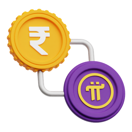 Rupee Exchange  3D Icon