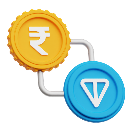 Rupee Exchange  3D Icon