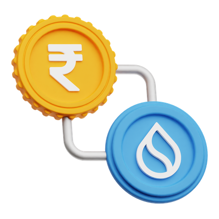 Rupee Exchange  3D Icon