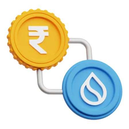 Rupee Exchange  3D Icon