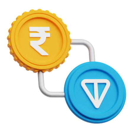 Rupee Exchange  3D Icon