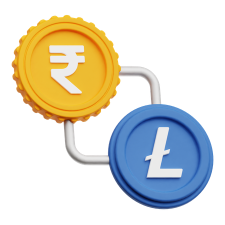 Rupee Exchange  3D Icon