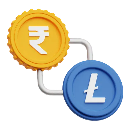 Rupee Exchange  3D Icon