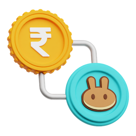 Rupee Exchange  3D Icon