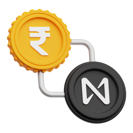 Rupee Exchange  3D Icon