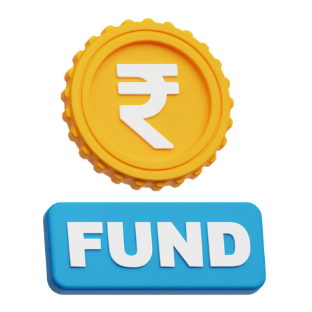 Rupee Fund  3D Icon