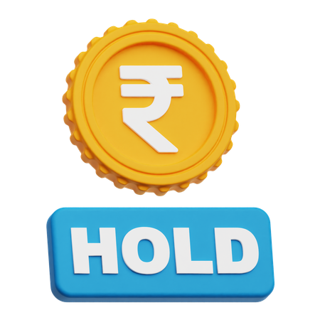Rupee Hold  3D Icon