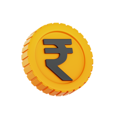 Rupee India  3D Icon