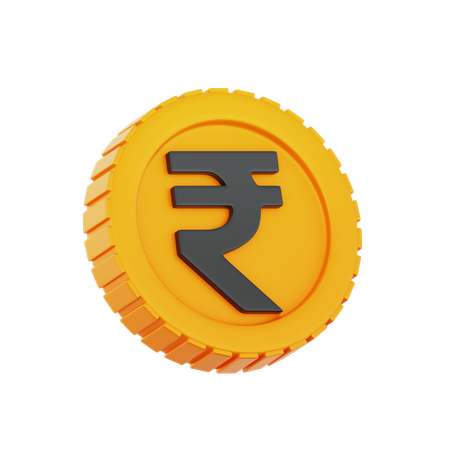 Rupee India  3D Icon