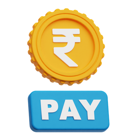 Rupee Pay  3D Icon