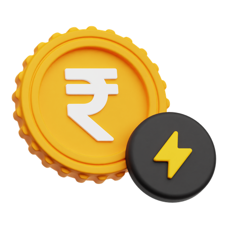 Rupee Power  3D Icon