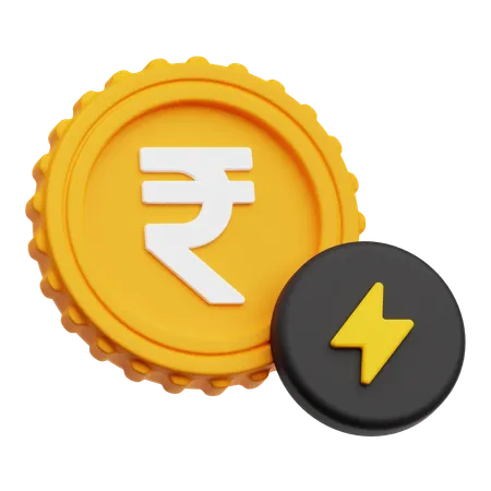 Rupee Power  3D Icon