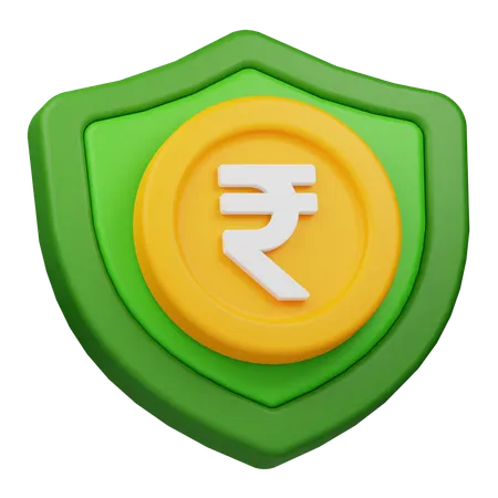 Rupee Protection  3D Icon