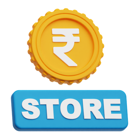 Rupee Store  3D Icon