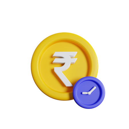 Rupee Time  3D Icon