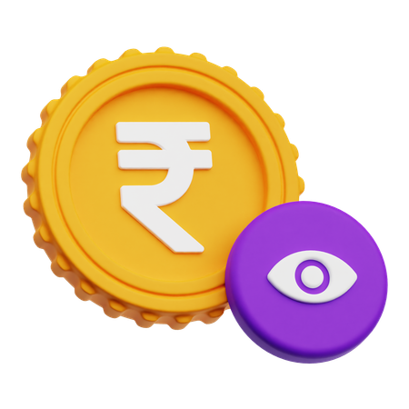 Rupee View  3D Icon