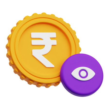 Rupee View  3D Icon