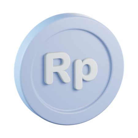 Rupia  3D Icon