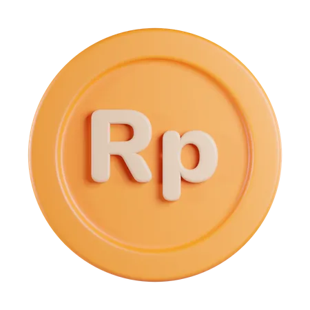 Rupia  3D Icon