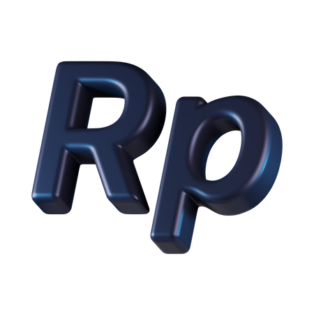 Rupia  3D Icon