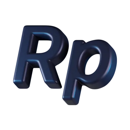 Rupia  3D Icon