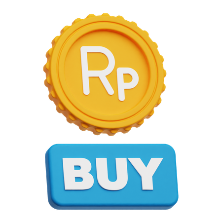 Comprar rupia  3D Icon