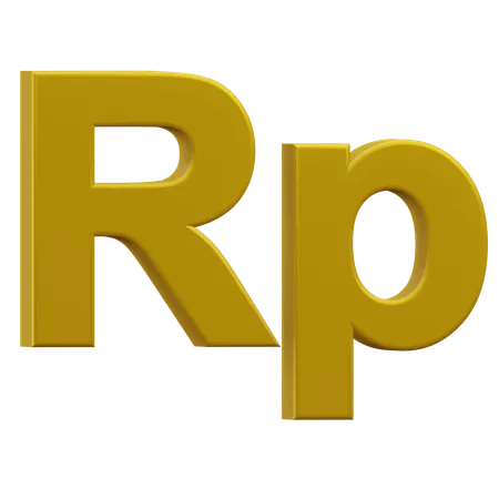Rupiah  3D Icon