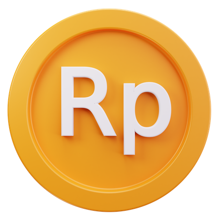 Rupiah  3D Icon