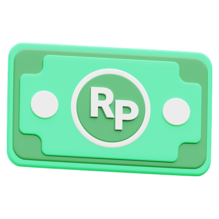 Rupiah  3D Icon