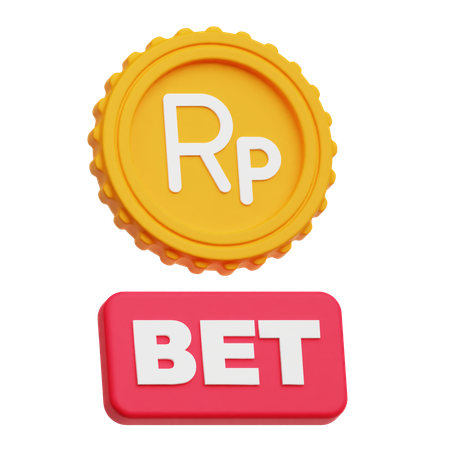 Rupiah Bet  3D Icon