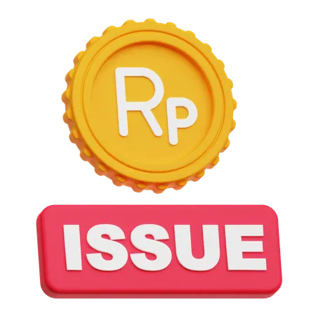 Rupiah Issue  3D Icon