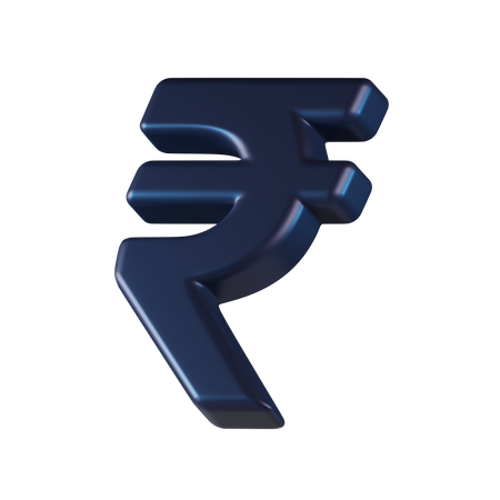 Rupias  3D Icon