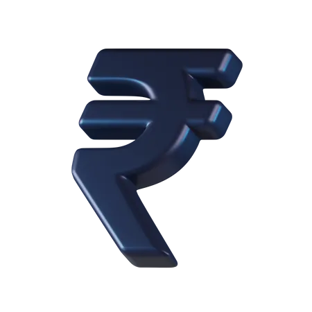 Rupias  3D Icon