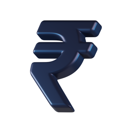 Rupien  3D Icon