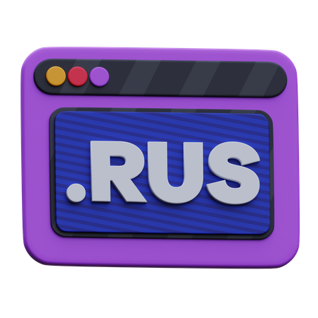 ロシア  3D Icon