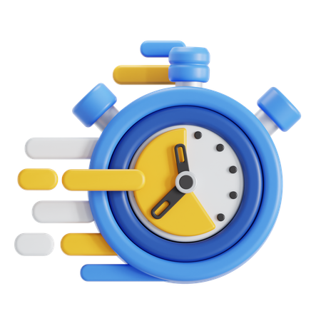 Rush time  3D Icon