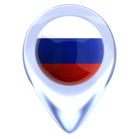 Rusia  3D Icon