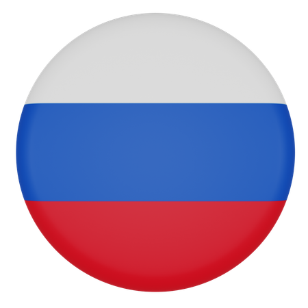 Rusia  3D Icon