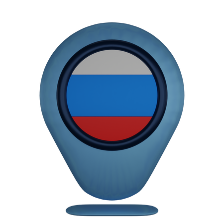 Rusia  3D Icon