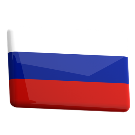 Russia  3D Icon