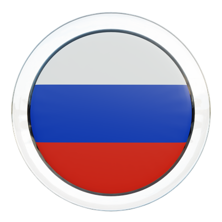 Russia Flag  3D Icon