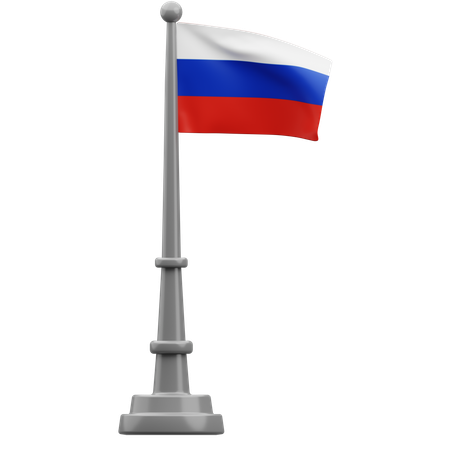 Russia Flag  3D Icon