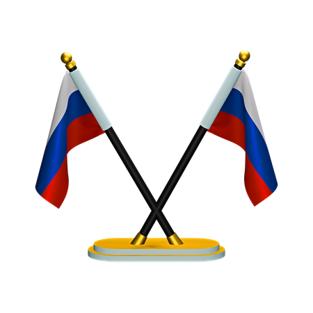 Russia Flag  3D Icon